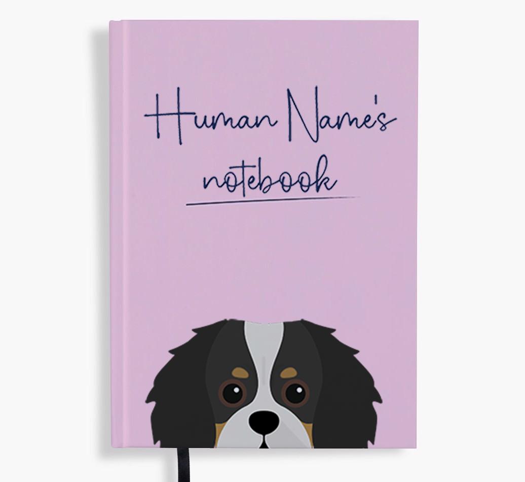 Handwritten: Personalized {breedFullName} Notebook