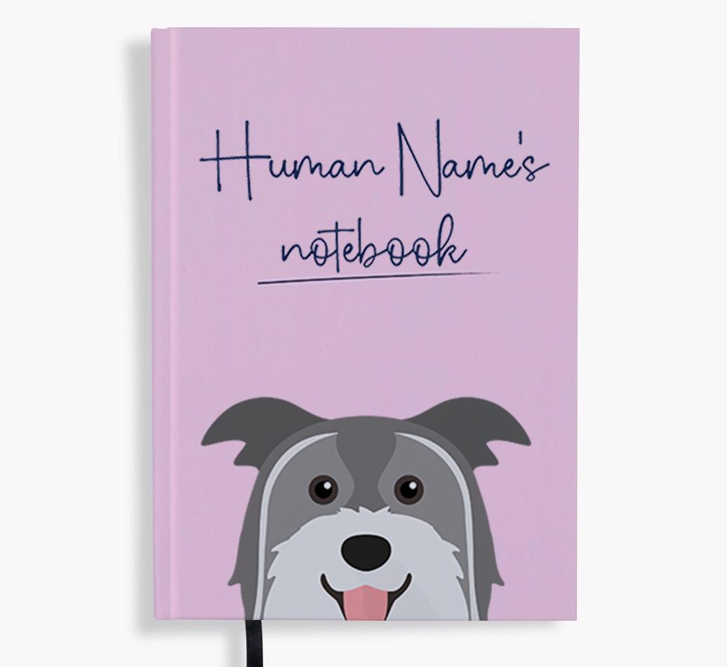Handwritten: Personalized {breedFullName} Notebook