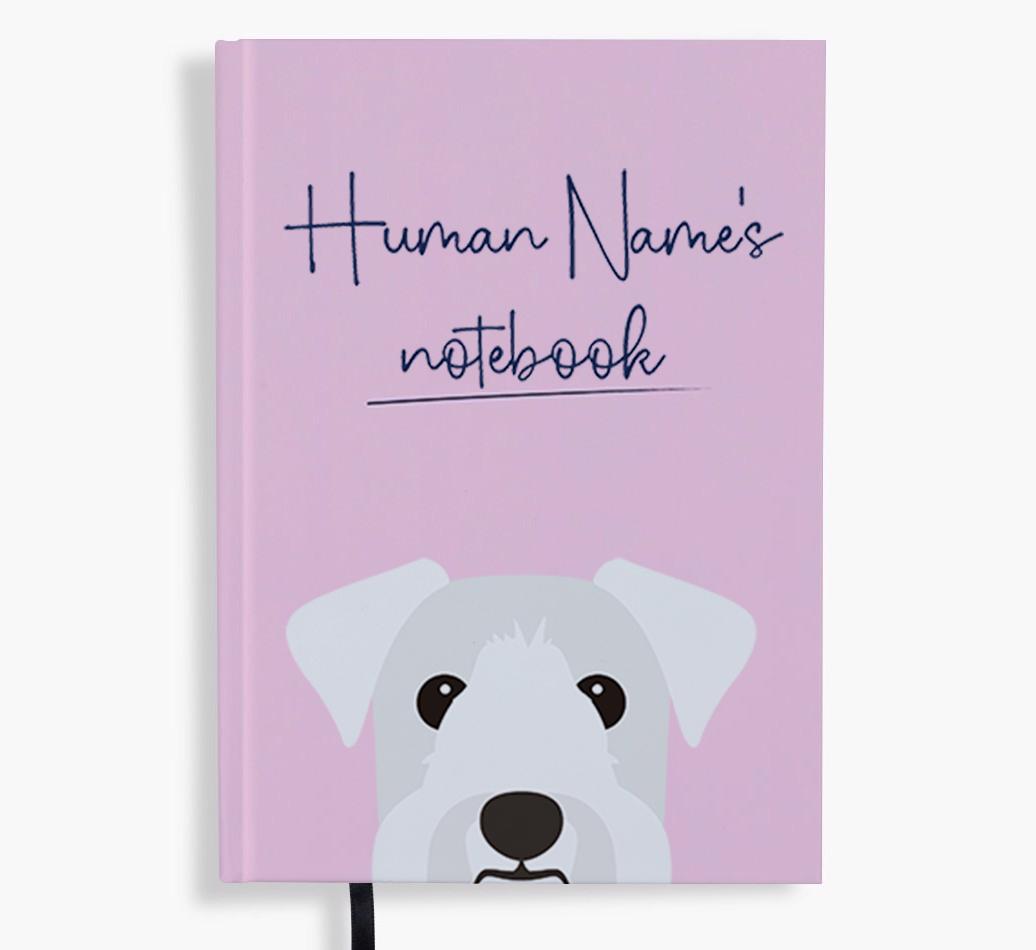 Handwritten: Personalized {breedFullName} Notebook