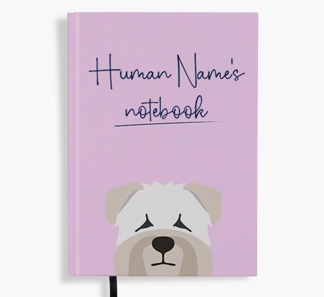 Handwritten: Personalized {breedFullName} Notebook