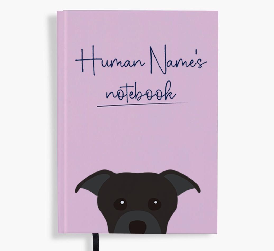 Handwritten: Personalized {breedFullName} Notebook