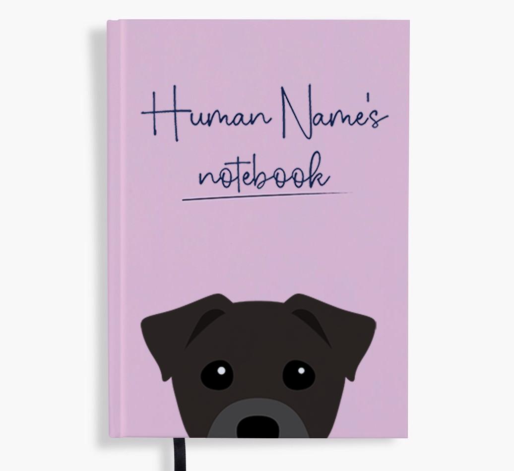 Handwritten: Personalized {breedFullName} Notebook