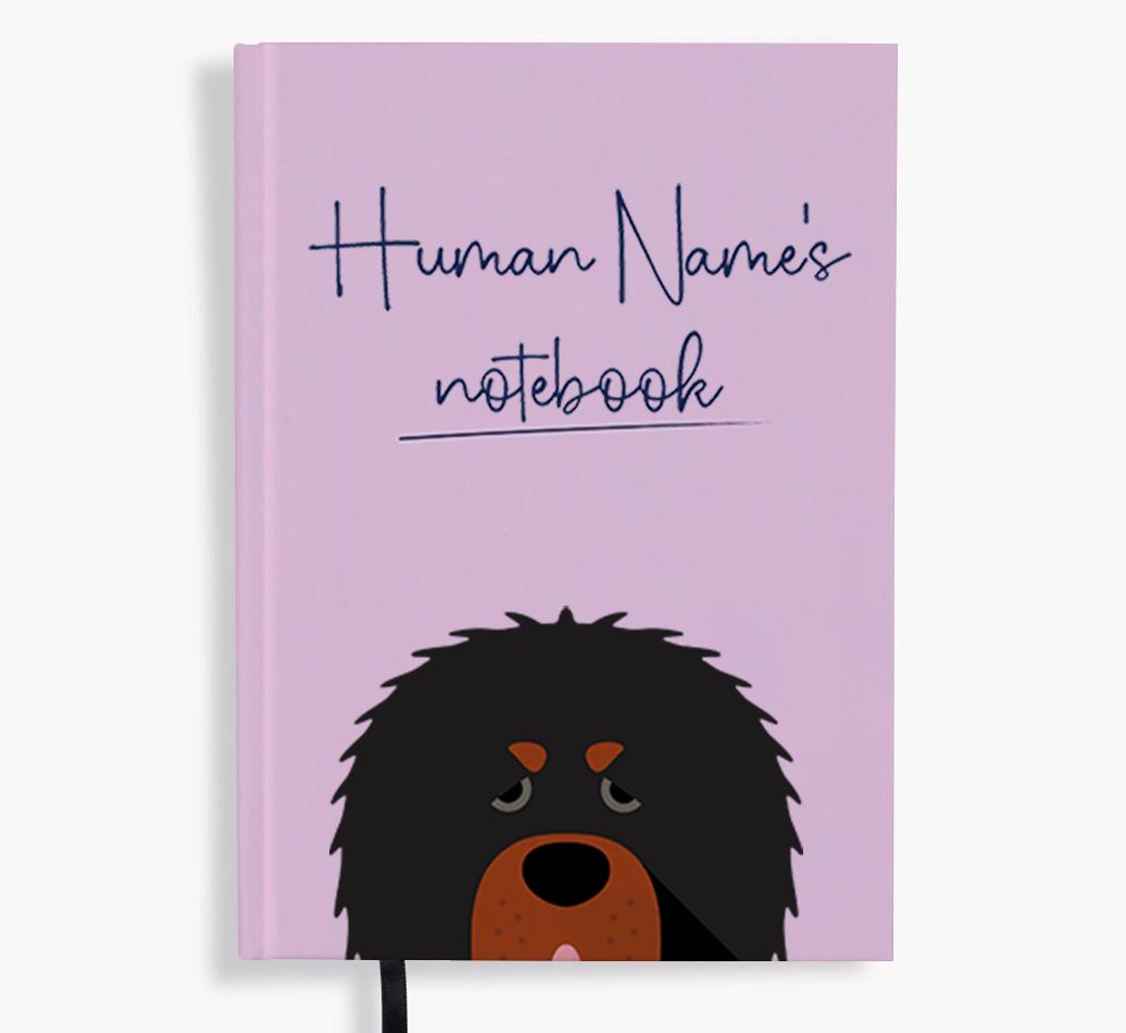 Handwritten: Personalized {breedFullName} Notebook