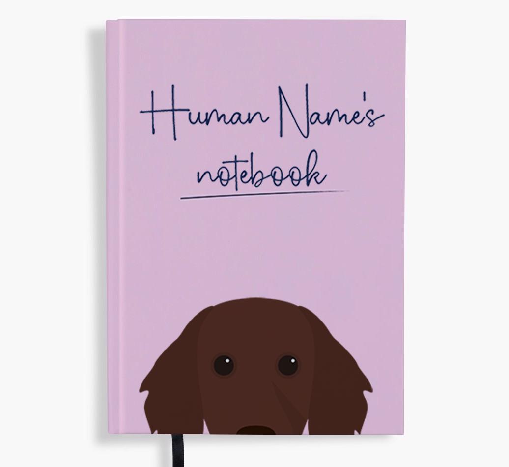 Handwritten: Personalized {breedFullName} Notebook