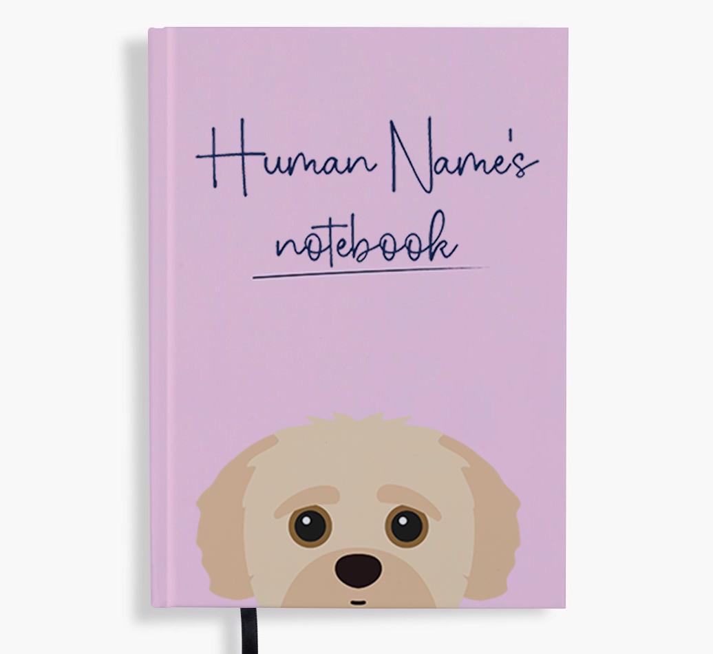 Handwritten: Personalized {breedFullName} Notebook