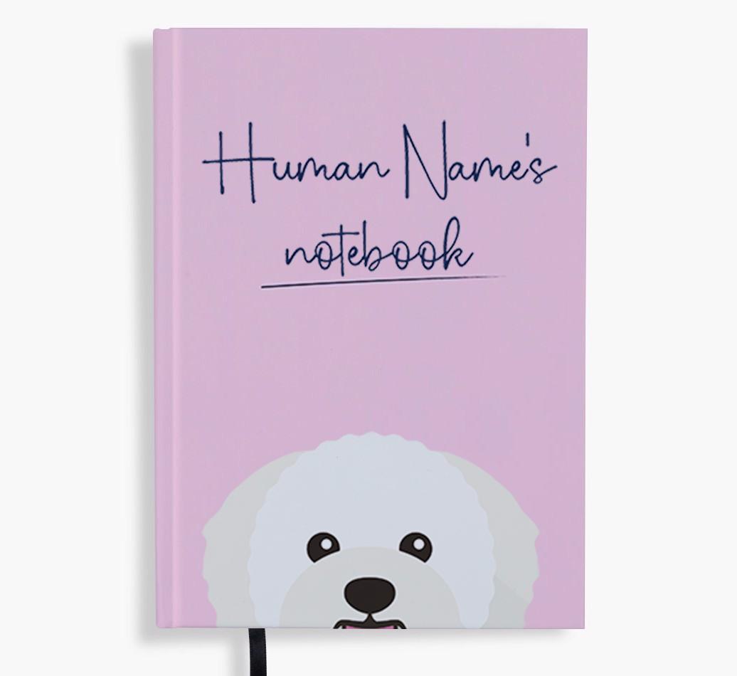 Handwritten: Personalized {breedFullName} Notebook