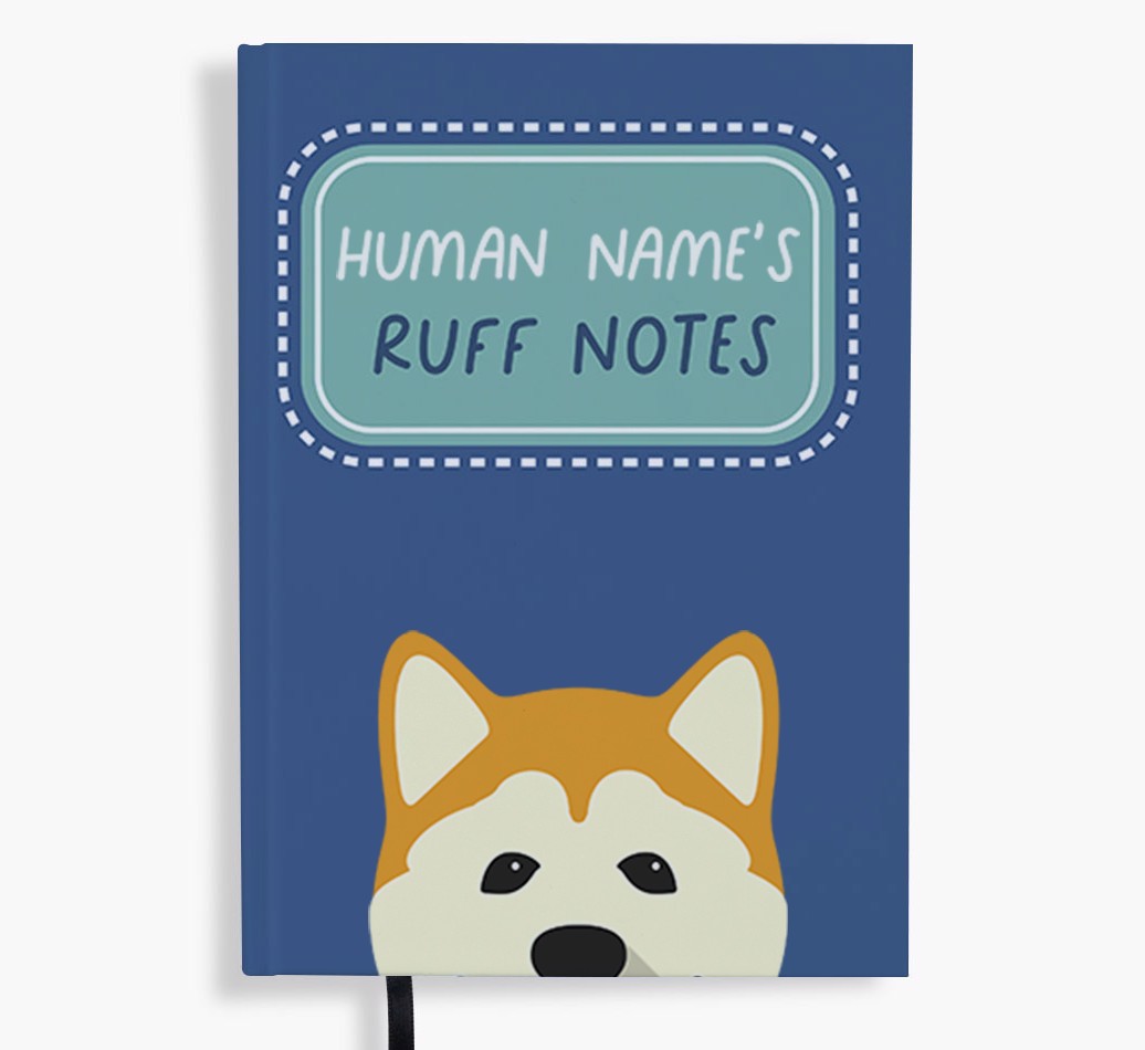 Ruff Notes: Personalised {breedFullName} Notebook