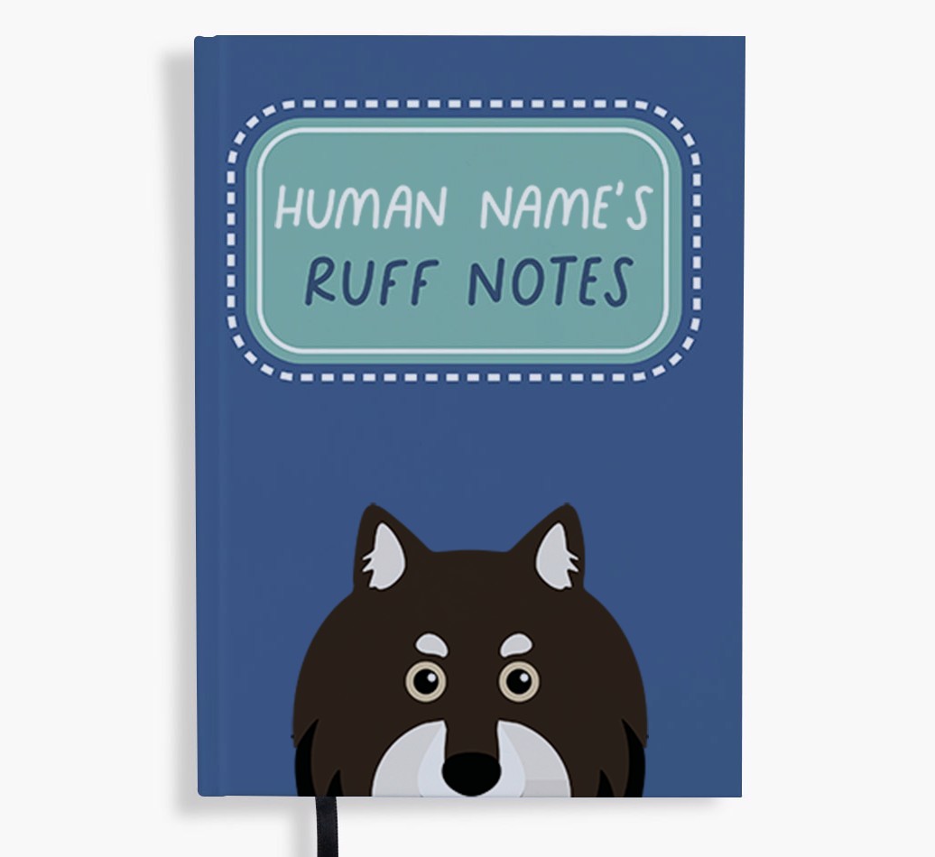 Ruff Notes: Personalised {breedFullName} Notebook