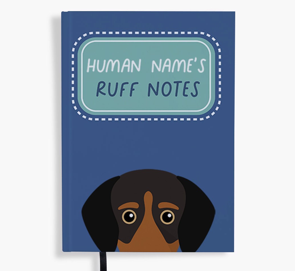 Ruff Notes: Personalized {breedFullName} Notebook