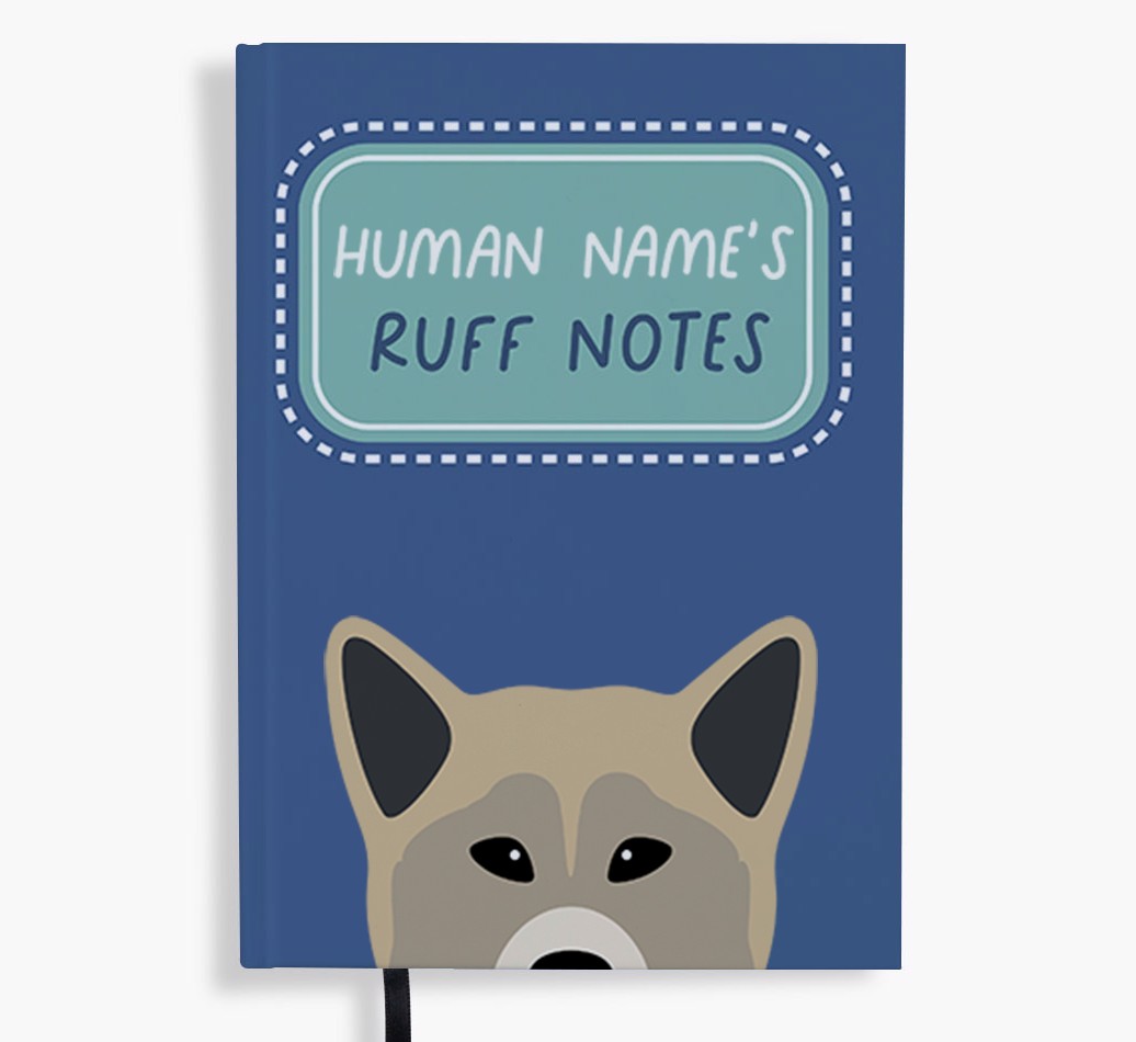 Ruff Notes: Personalised {breedFullName} Notebook