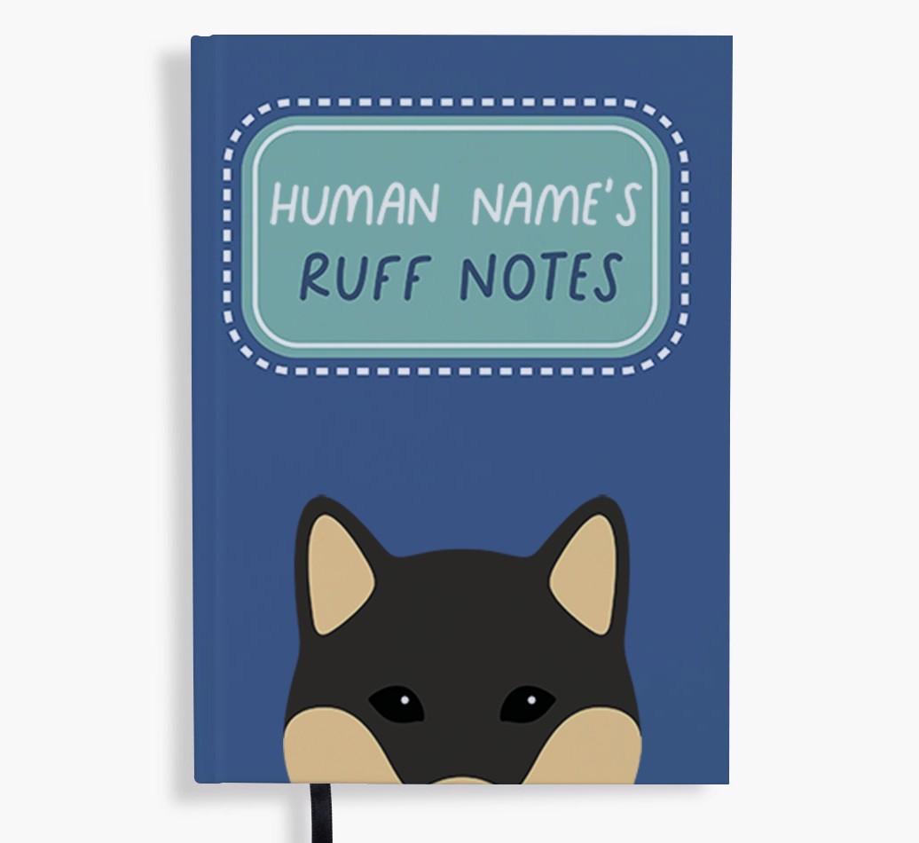 Ruff Notes: Personalised {breedFullName} Notebook