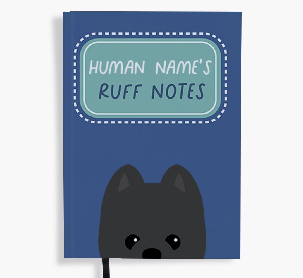 Ruff Notes: Personalised {breedFullName} Notebook
