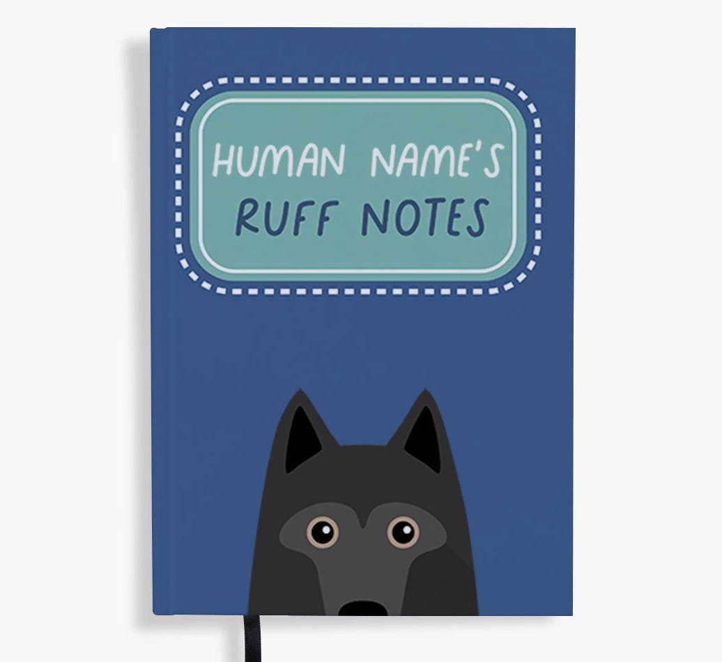 Ruff Notes: Personalised {breedFullName} Notebook