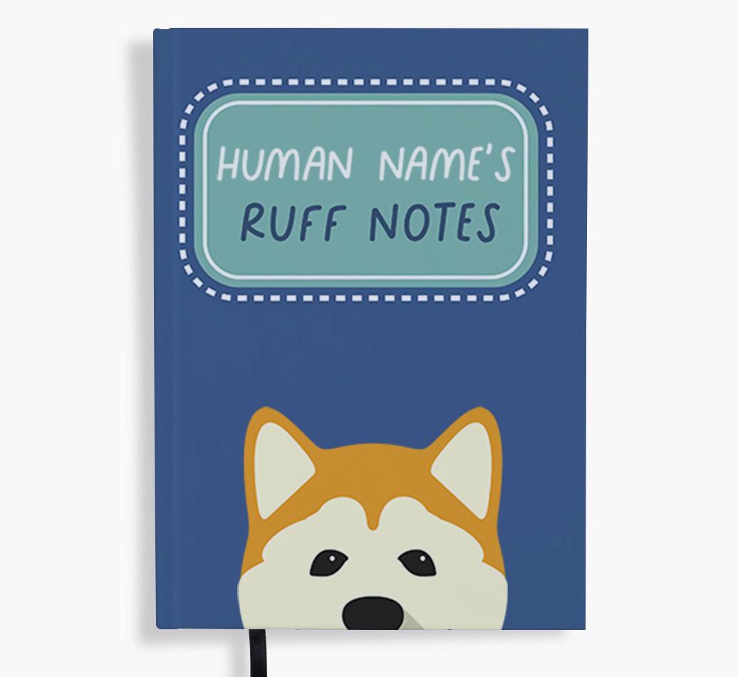 Ruff Notes: Personalized {breedFullName} Notebook
