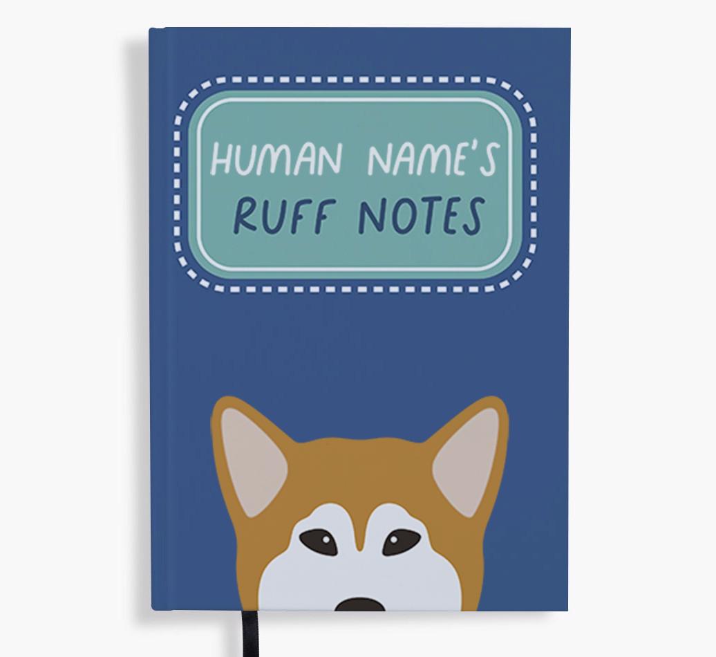 Ruff Notes: Personalized {breedFullName} Notebook