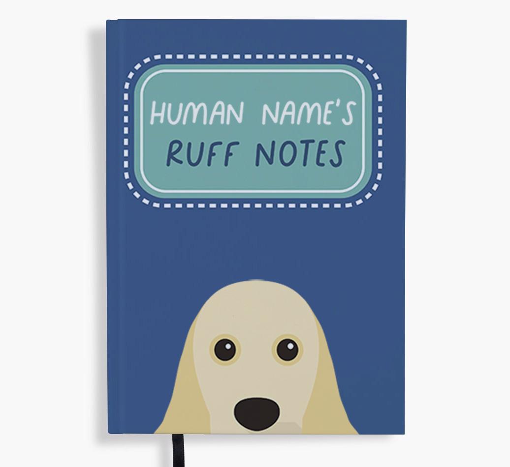 Ruff Notes: Personalized {breedFullName} Notebook