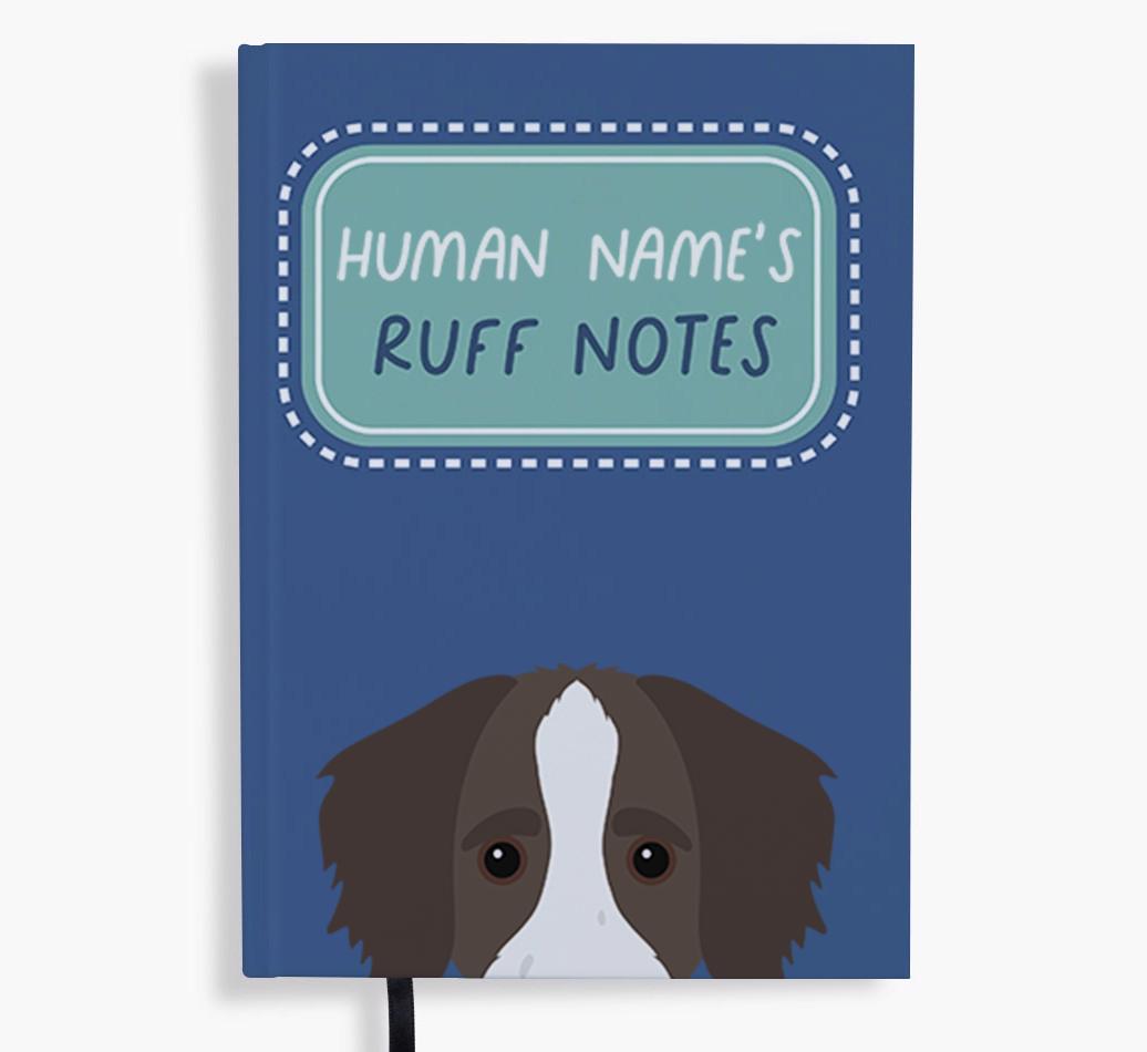 Ruff Notes: Personalized {breedFullName} Notebook