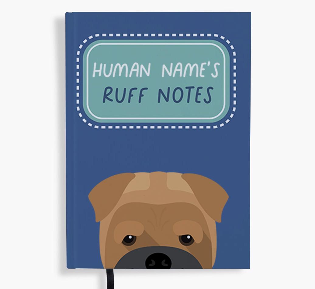 Ruff Notes: Personalized {breedFullName} Notebook