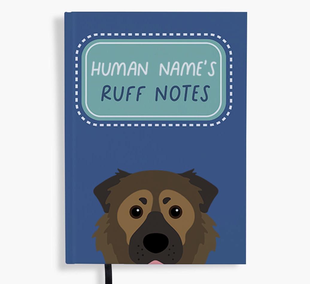 Ruff Notes: Personalized {breedFullName} Notebook