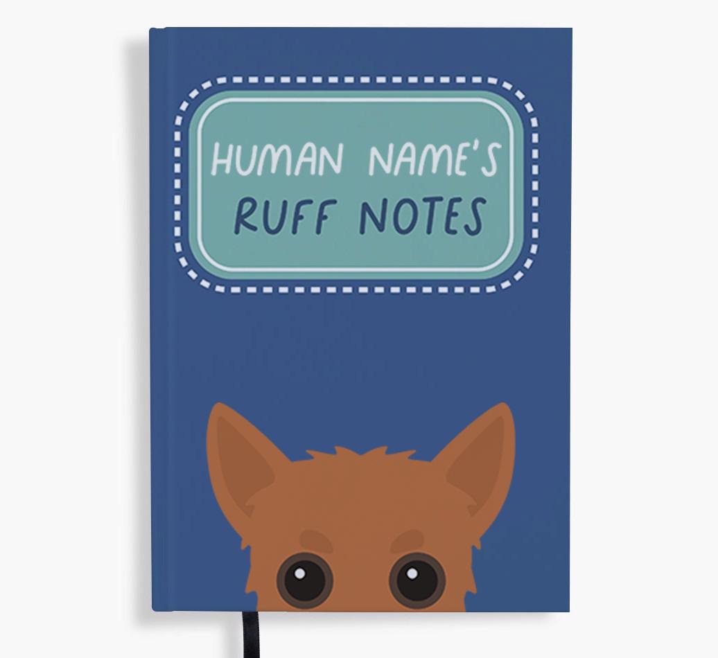 Ruff Notes: Personalized {breedFullName} Notebook