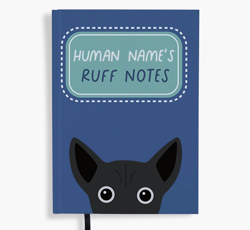 Ruff Notes: Personalized {breedFullName} Notebook