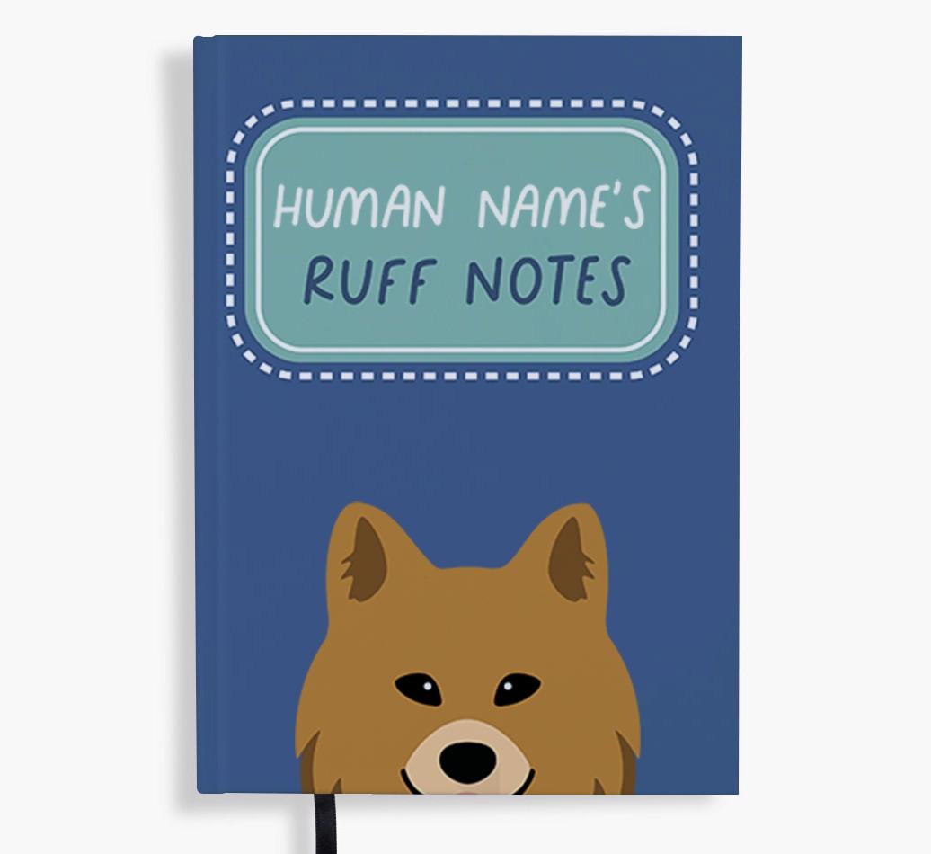 Ruff Notes: Personalized {breedFullName} Notebook