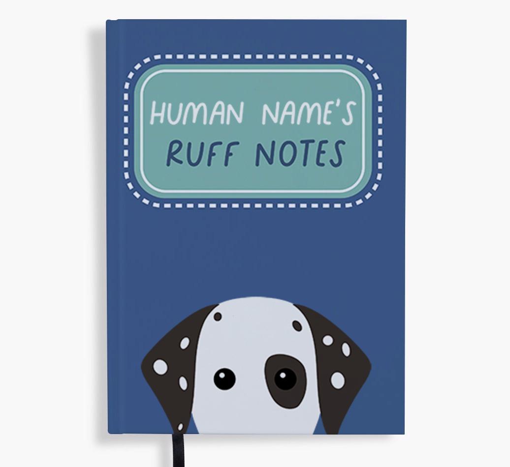 Ruff Notes: Personalized {breedFullName} Notebook