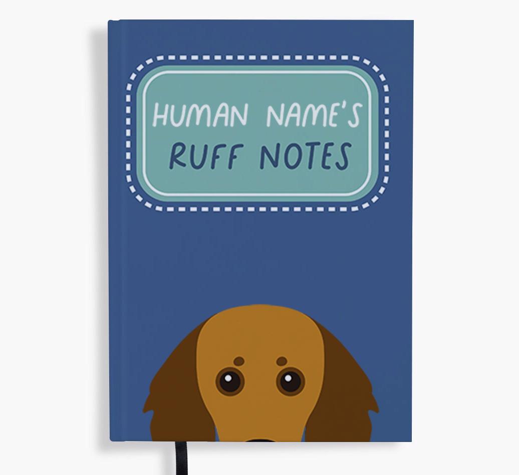 Ruff Notes: Personalized {breedFullName} Notebook