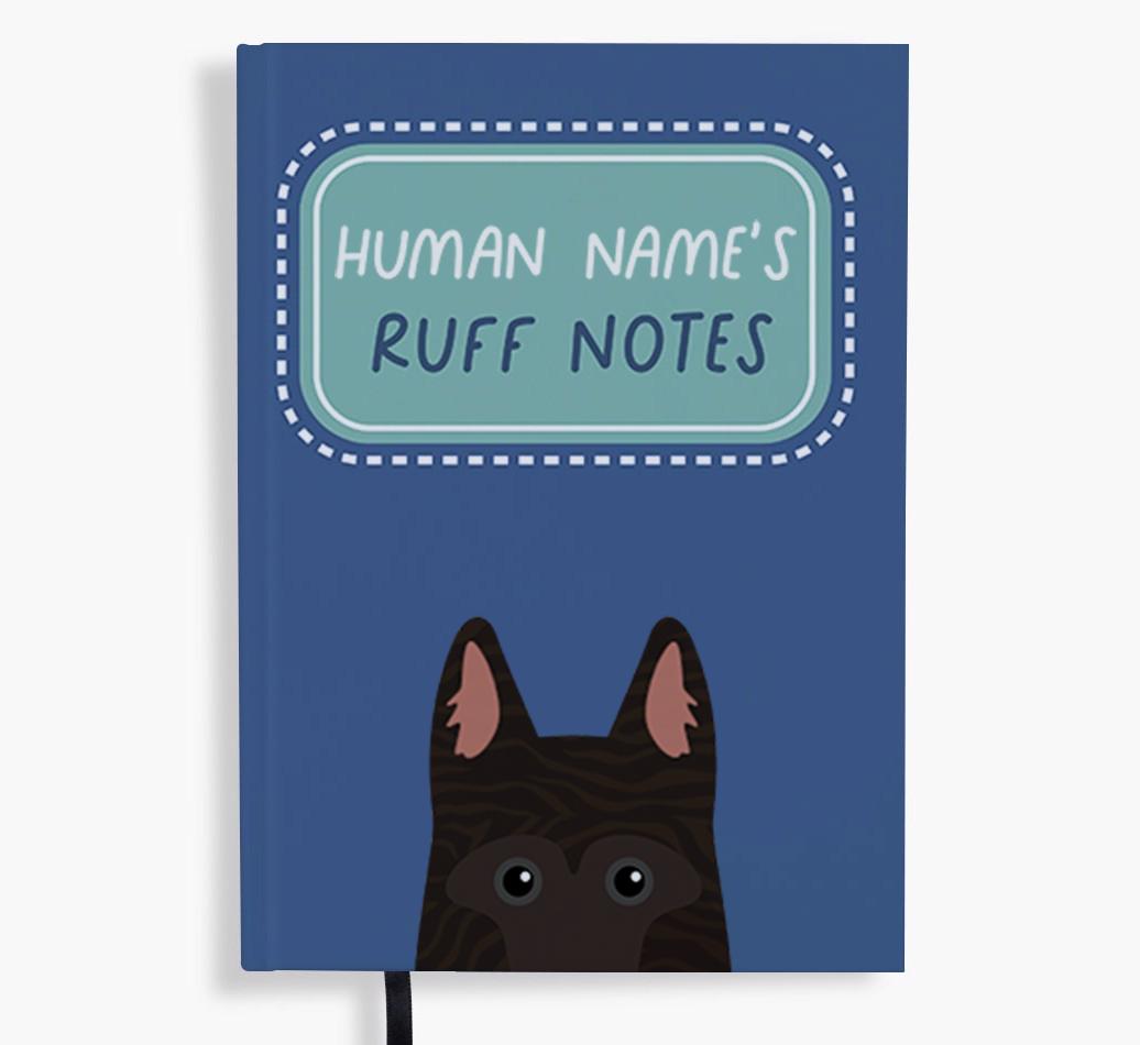 Ruff Notes: Personalized {breedFullName} Notebook