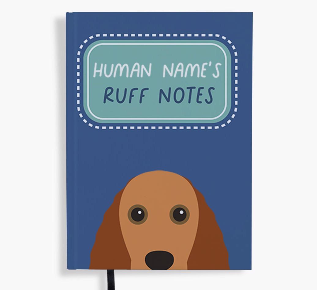 Ruff Notes: Personalized {breedFullName} Notebook