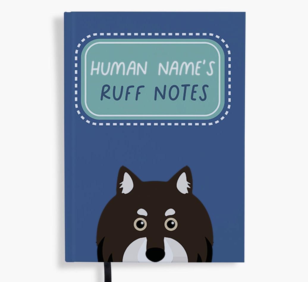 Ruff Notes: Personalized {breedFullName} Notebook