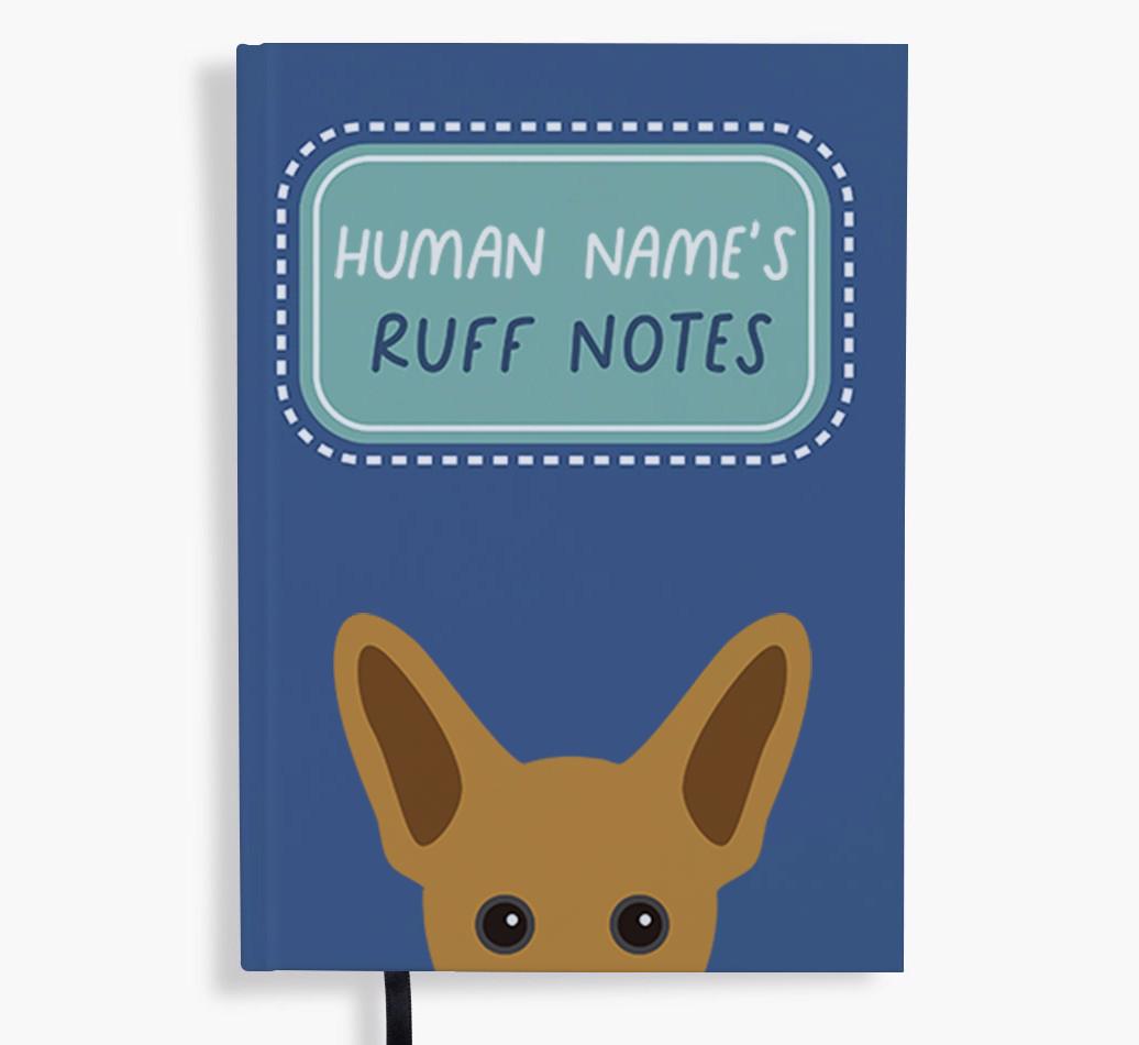 Ruff Notes: Personalized {breedFullName} Notebook