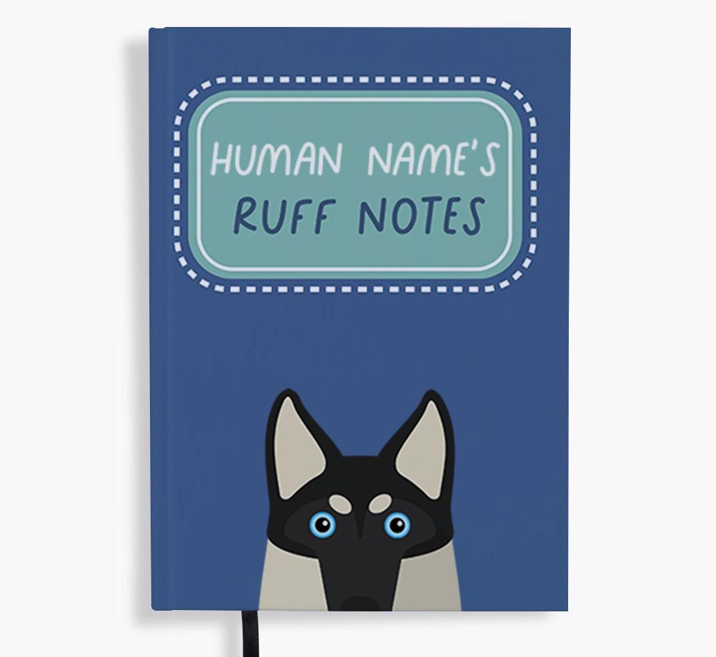 Ruff Notes: Personalized {breedFullName} Notebook