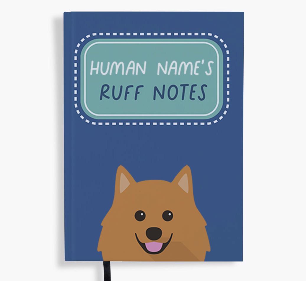 Ruff Notes: Personalized {breedFullName} Notebook