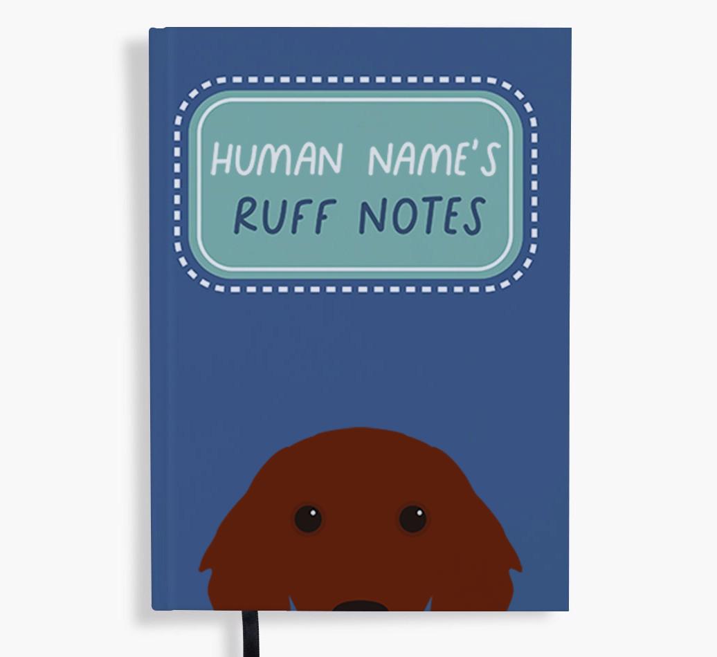 Ruff Notes: Personalized {breedFullName} Notebook