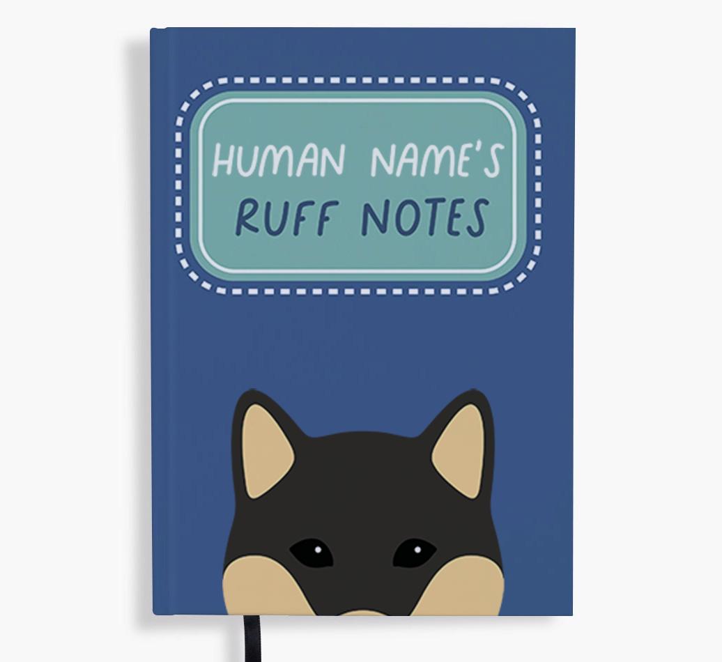 Ruff Notes: Personalized {breedFullName} Notebook