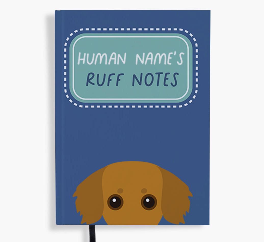 Ruff Notes: Personalized {breedFullName} Notebook