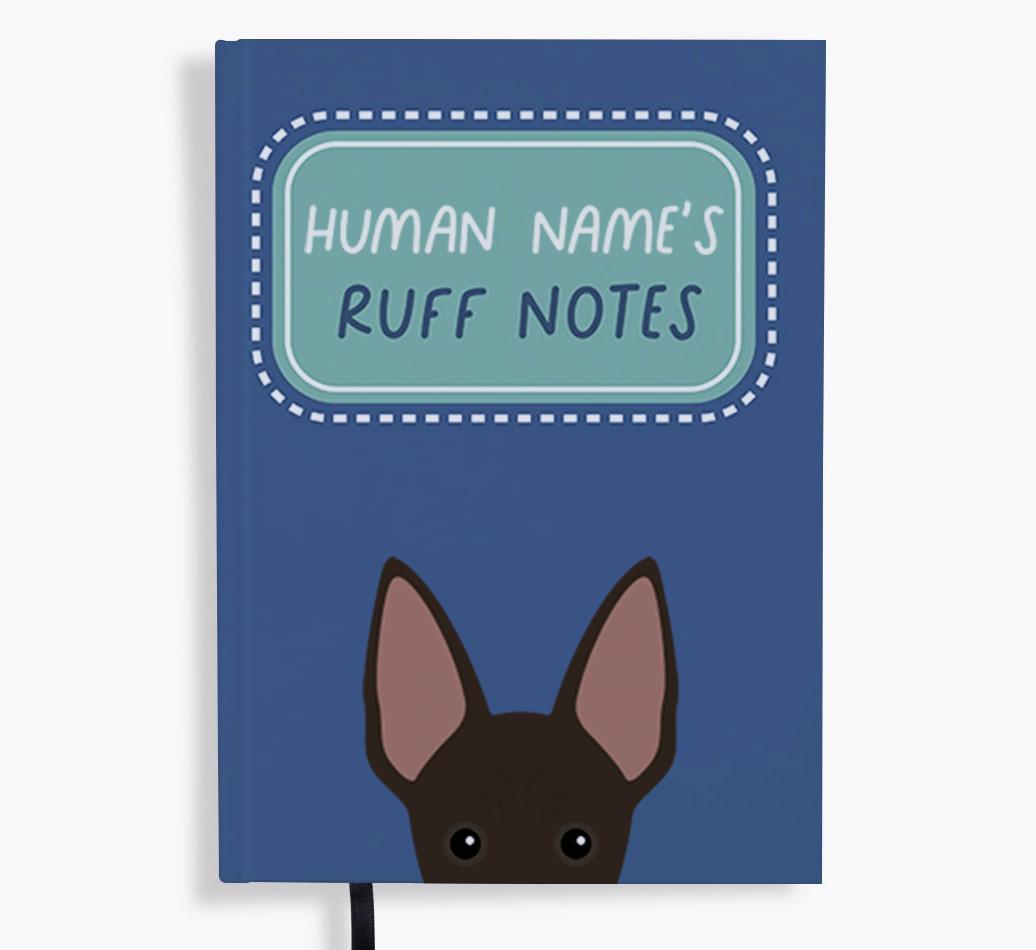 Ruff Notes: Personalized {breedFullName} Notebook
