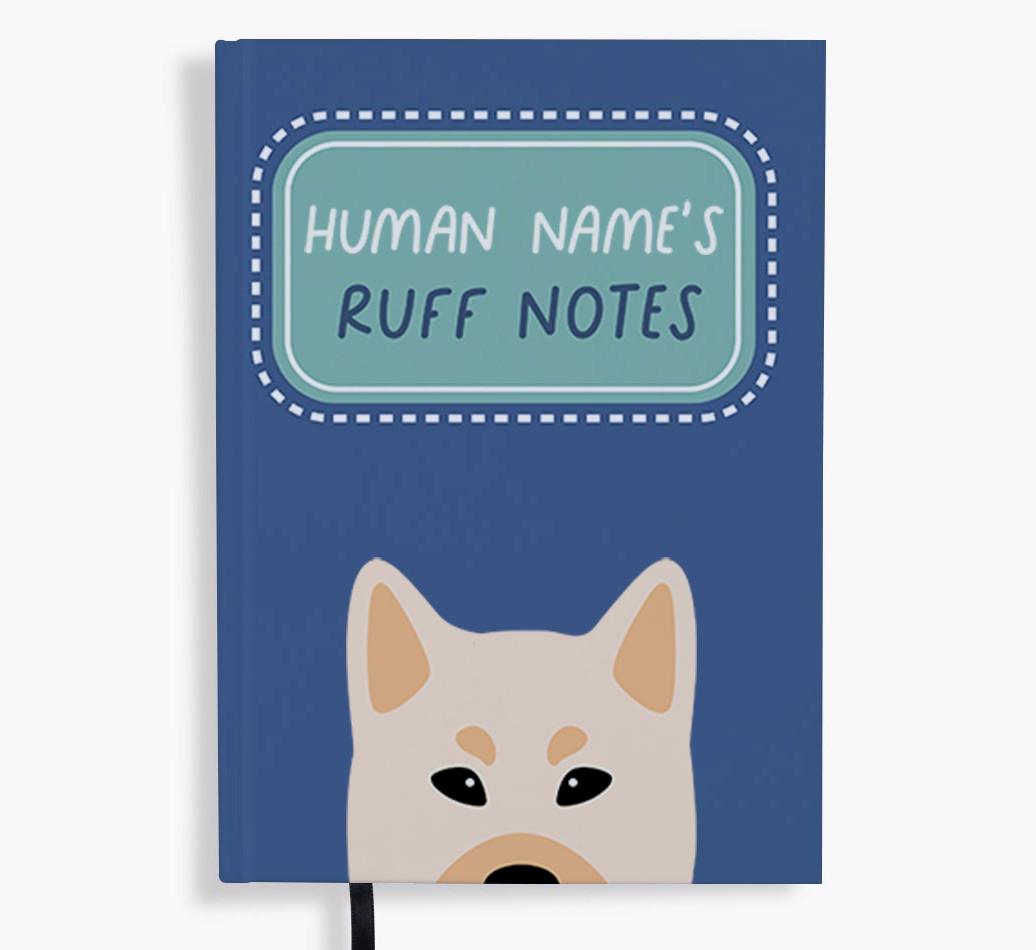 Ruff Notes: Personalized {breedFullName} Notebook