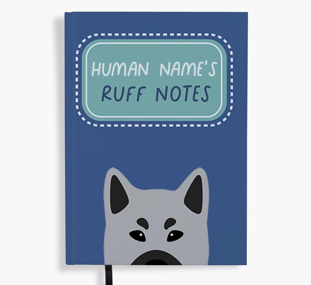 Ruff Notes: Personalized {breedFullName} Notebook