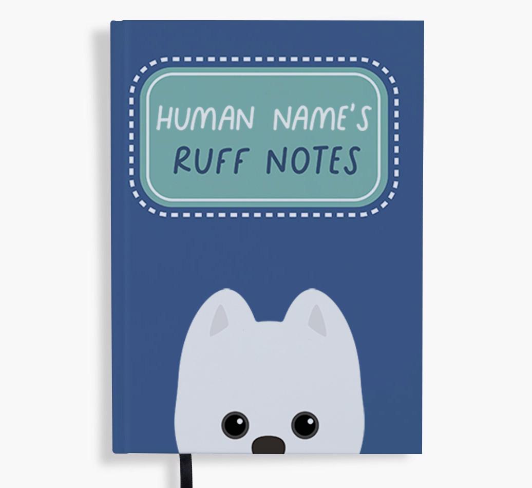 Ruff Notes: Personalized {breedFullName} Notebook