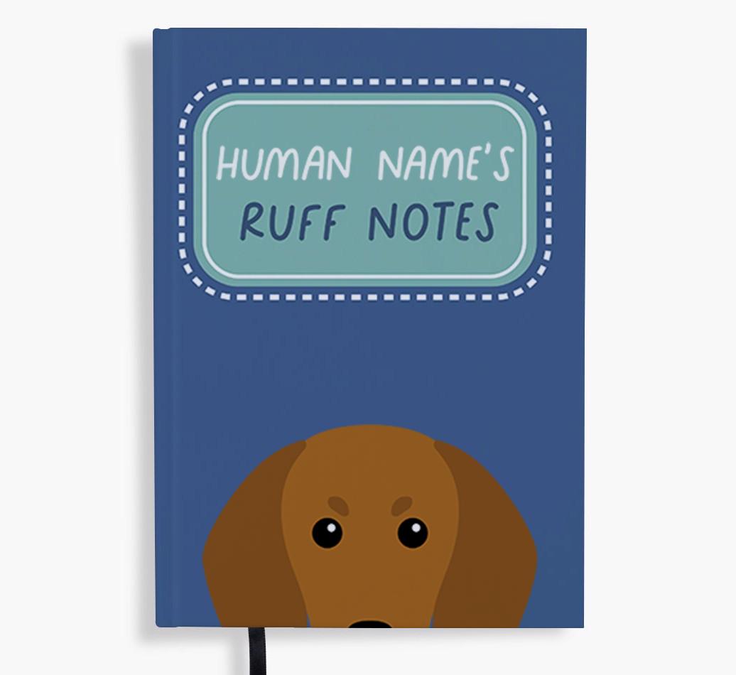 Ruff Notes: Personalized {breedFullName} Notebook