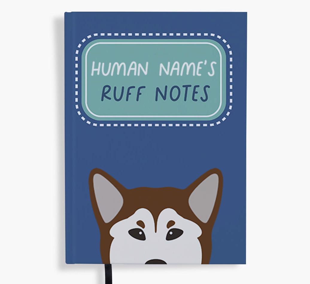 Ruff Notes: Personalized {breedFullName} Notebook