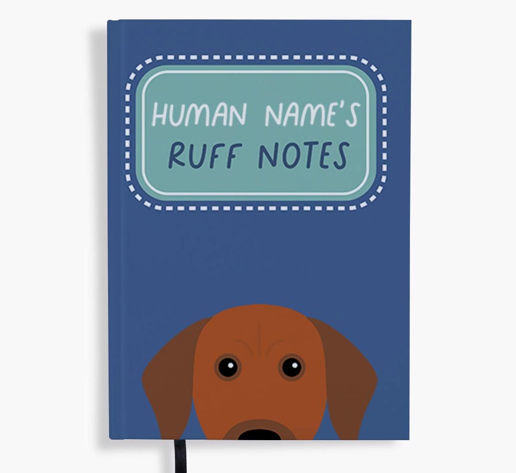 Ruff Notes: Personalized {breedFullName} Notebook