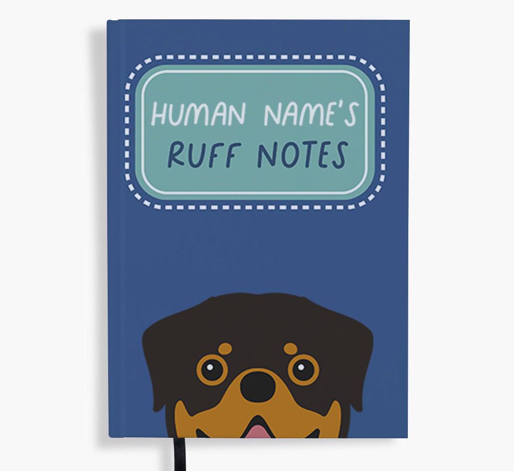 Ruff Notes: Personalized {breedFullName} Notebook