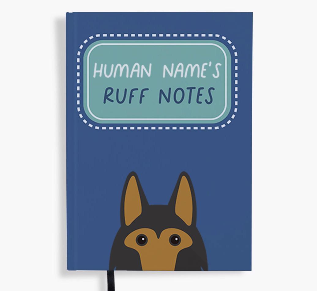 Ruff Notes: Personalized {breedFullName} Notebook