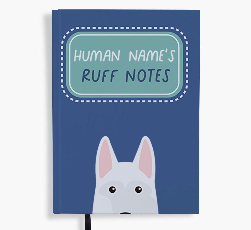 Ruff Notes: Personalized {breedFullName} Notebook