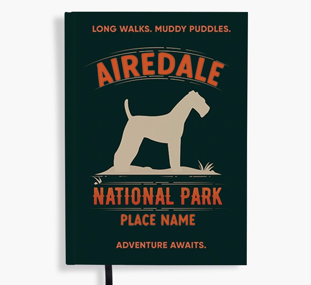 National Park: Personalised {breedFullName} Notebook