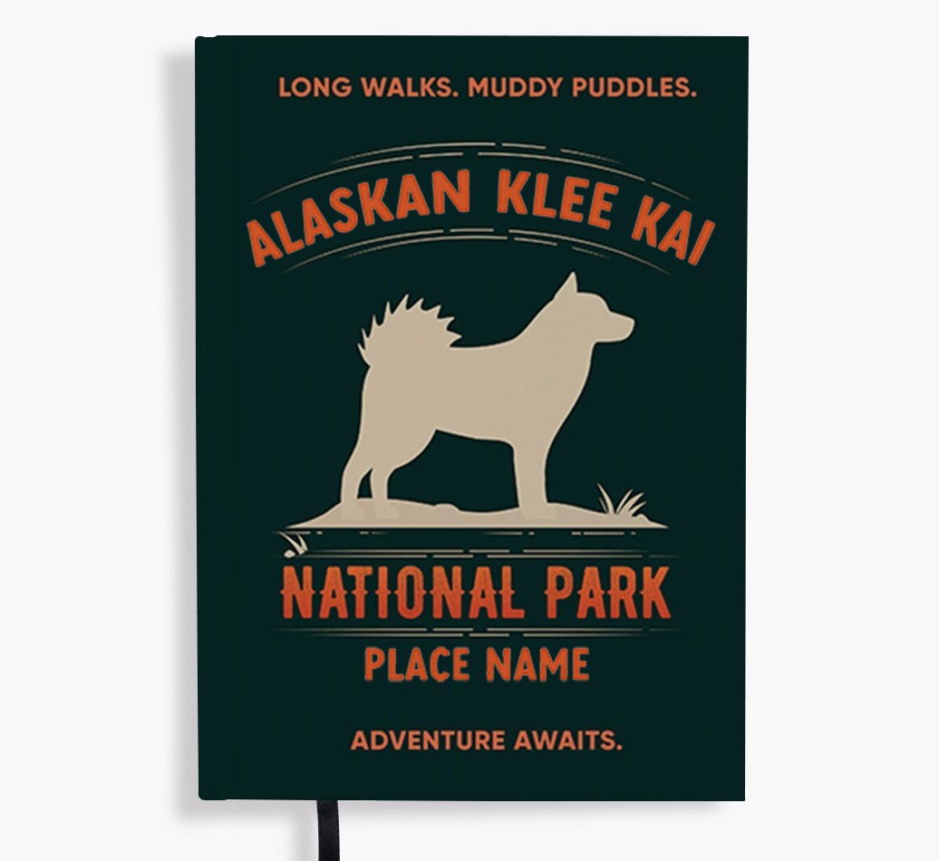 National Park: Personalised {breedFullName} Notebook