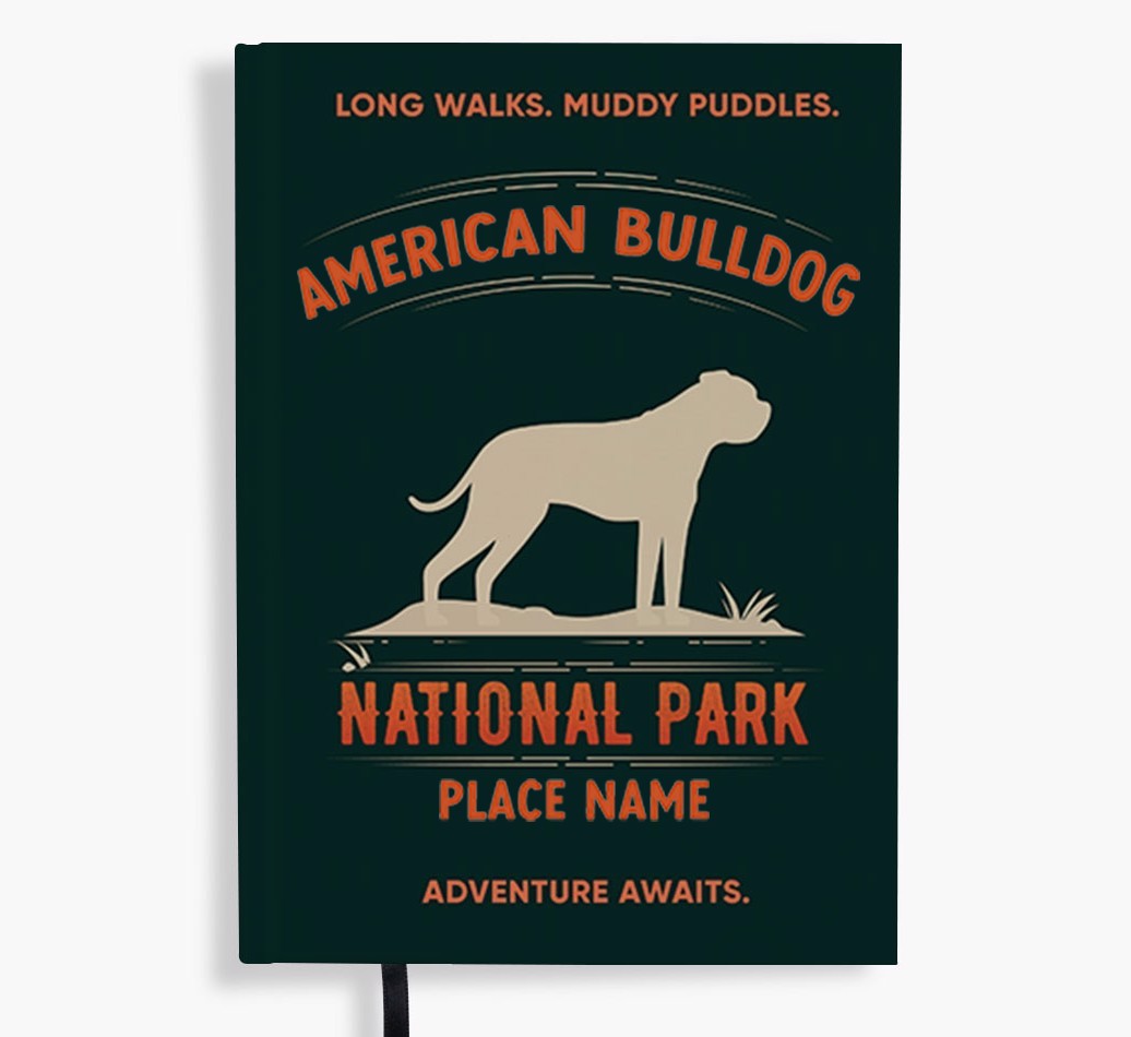 National Park: Personalised {breedFullName} Notebook